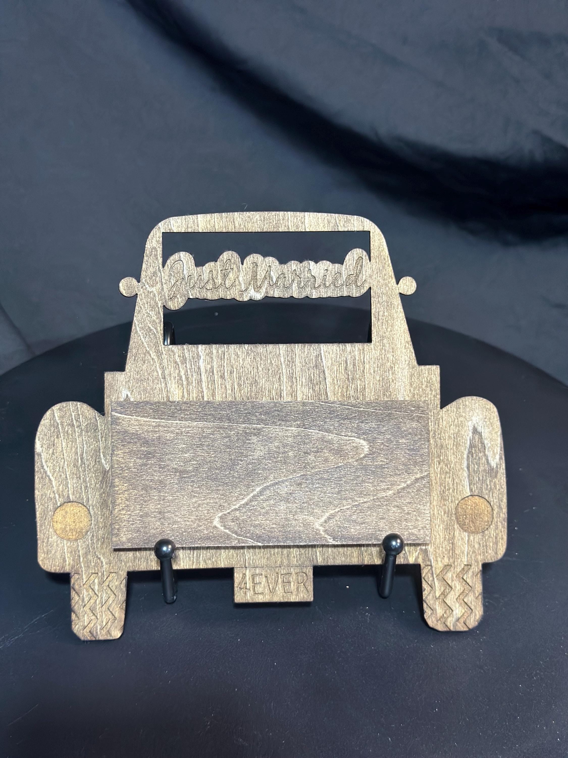 Just Married Vintage Truck Gift Card Holder