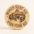 Women Want Me Fish Fear Me magnetic bamboo bottle opener