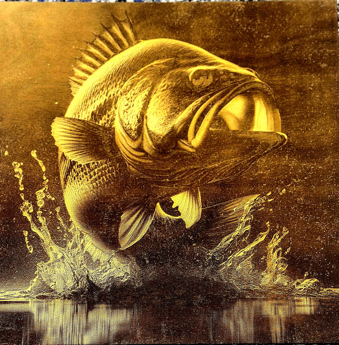 3D Fish Engraving