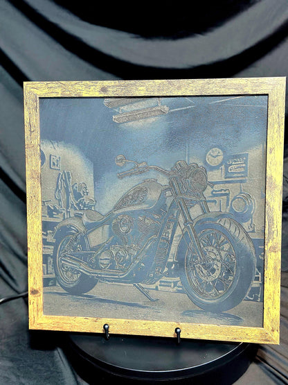 Motorcycle Engraving