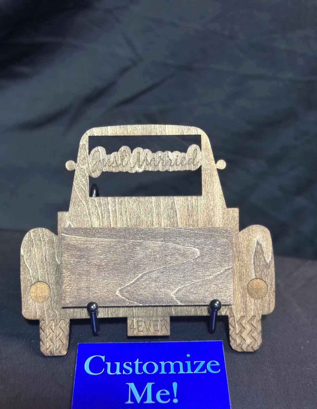Just Married Vintage Truck Gift Card Holder