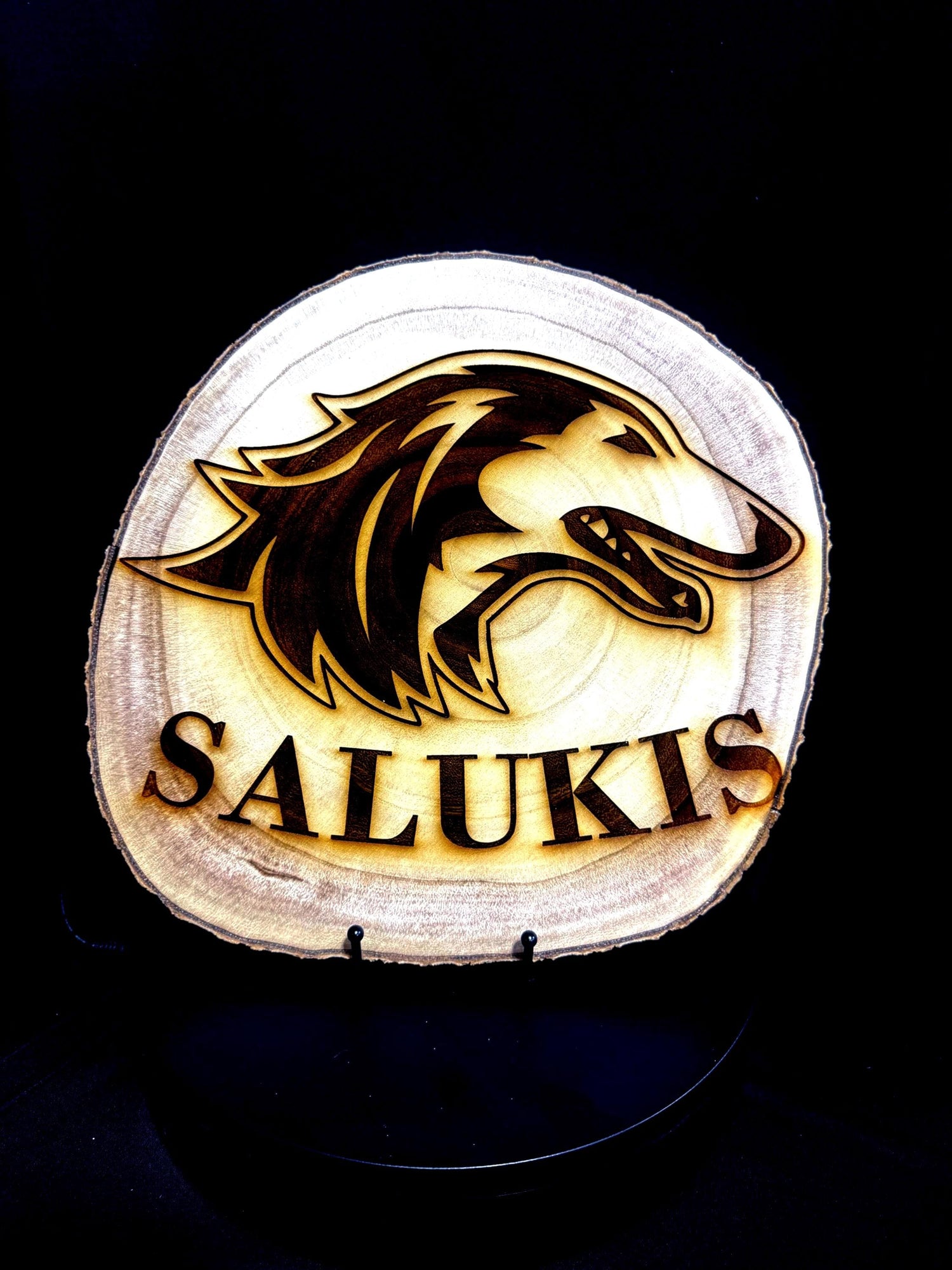 Saluki Engraving