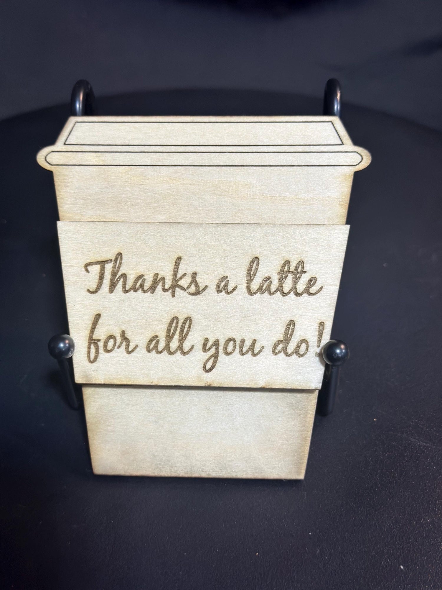 Coffee Cup Gift Card Holders