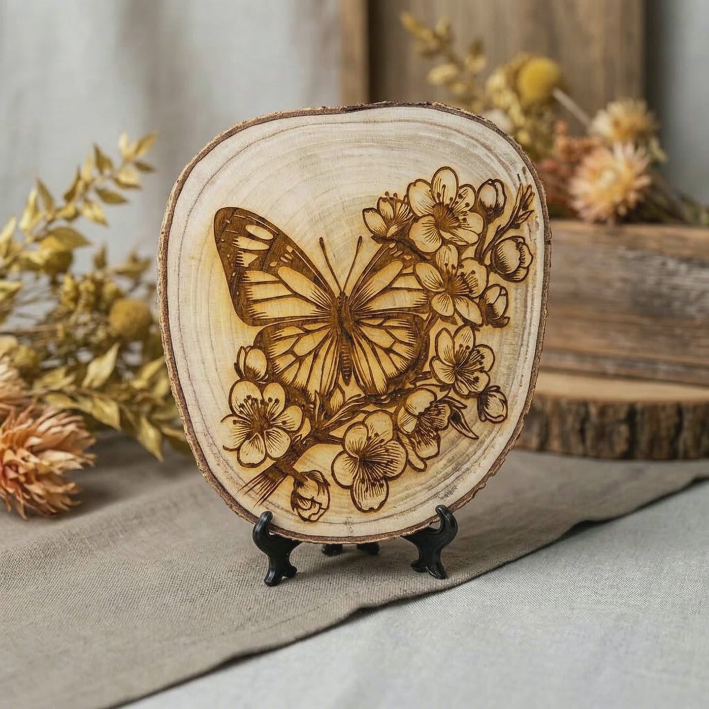 Engraved Butterfly